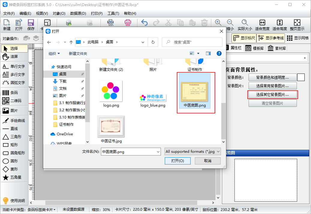 证件证书制作效果